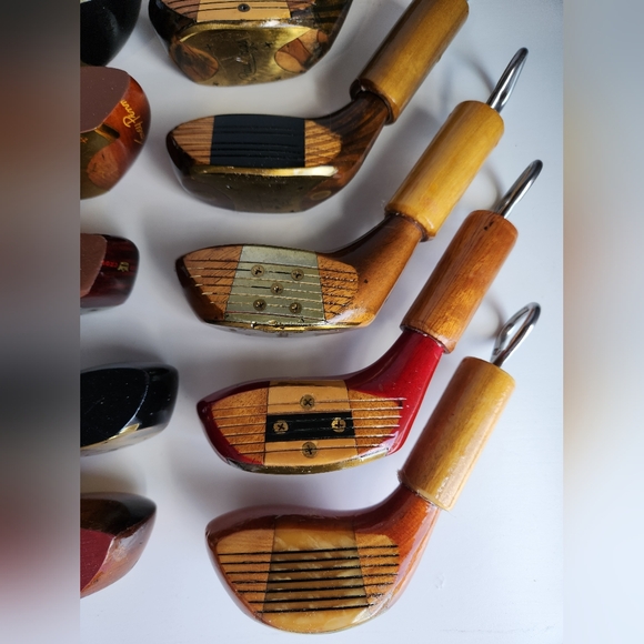Set Of 12 Real VTG Golf Club Bottle Opener Wilson Wilson, Spalding, RAM, PGA Etc - Picture 2 of 16